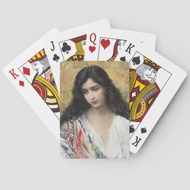 Jeu De Cartes Beauté russe (par Konstantin Makovsky) (dos)