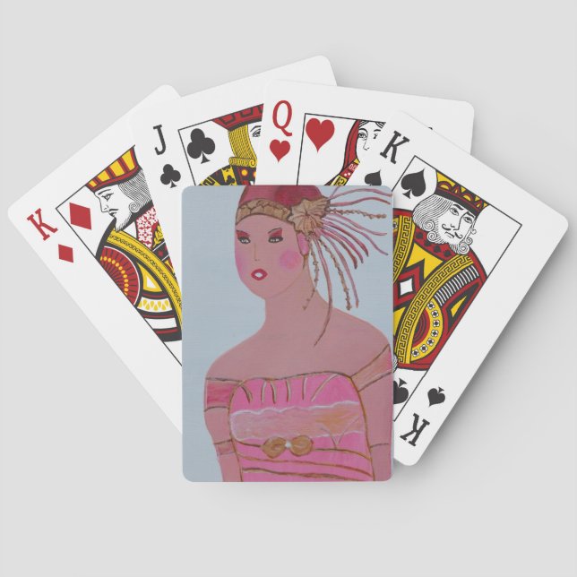 Jeu De Cartes Beautiful Lady 3 (dos)