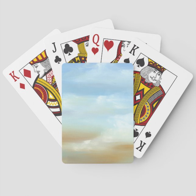 Jeu De Cartes Beautiful Skyscape with Fluffy Clouds (dos)