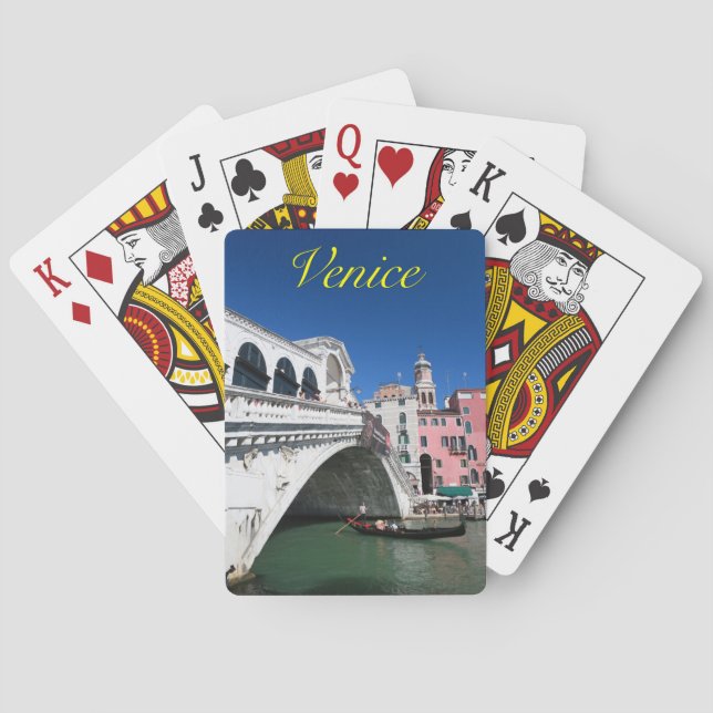 Jeu De Cartes Beautiful Venice, Rialto Bridge (dos)