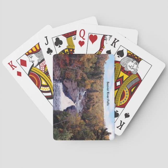 Jeu De Cartes Beaver River Falls jouer aux cartes (dos)