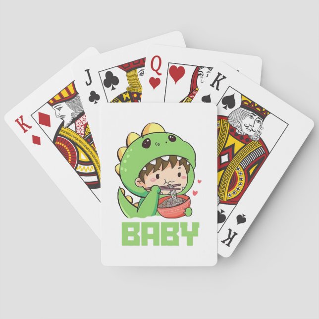 Jeu De Cartes bébé godzilla (dos)