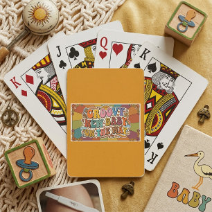 Jeu De Cartes Bébé Groovy en Route Rétro Soleil