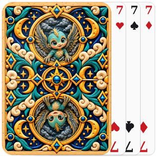 Jeu De Cartes Bébé Harpie Mignon, Mythique