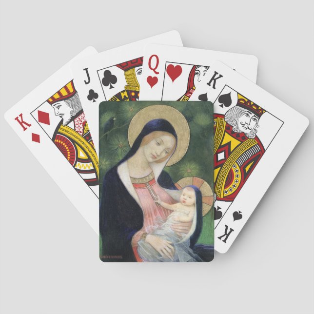 JEU DE CARTES BÉBÉ JÉSUS (dos)