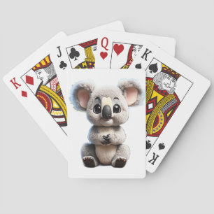 Jeu De Cartes Bébé Koala Mignon de Style Funko avec de Grands Ye