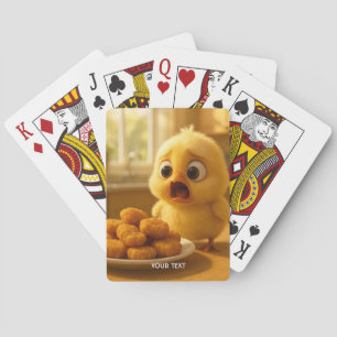 Jeu De Cartes Bébé nuggets de poulet mignons de fantaisie