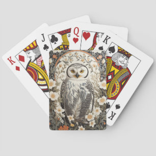 Jeu De Cartes Belle Chouette Harfang William Morris Inspirée