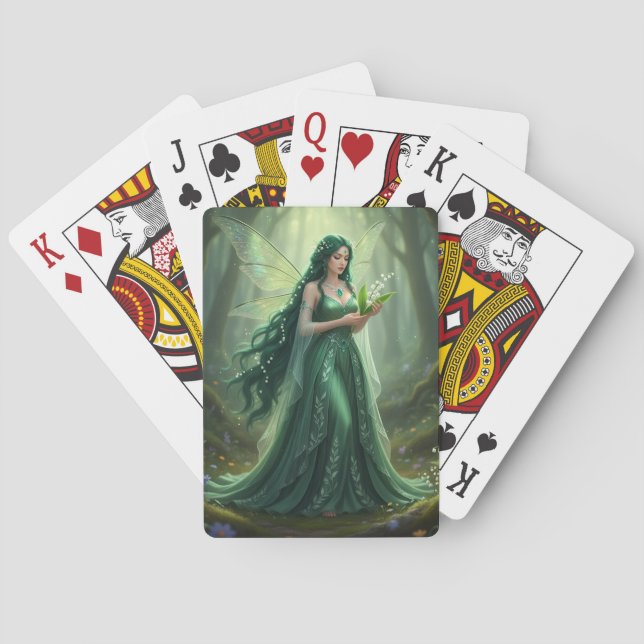 Jeu De Cartes Belle May Emerald Fairy (dos)
