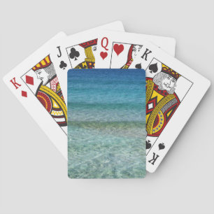 Jeu De Cartes Belle mer des Caraïbes calme