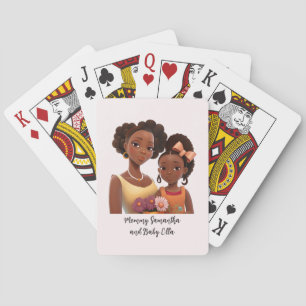 Jeu De Cartes Belle mère et fille noire (22)