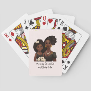 Jeu De Cartes Belle mère et fille noire (23)