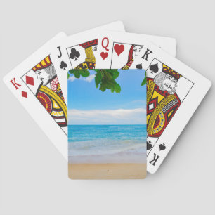 Jeu De Cartes Belle plage Blue Tropical
