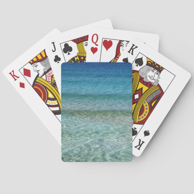 Jeu De Cartes Belle plage de sable (dos)