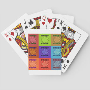 Jeu De Cartes Belle Pop Art Extraordinaire belle Impression : En