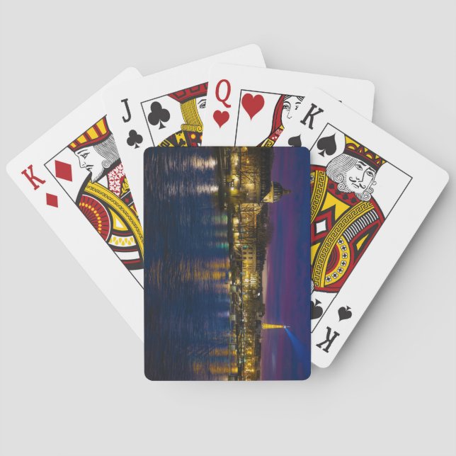 Jeu De Cartes Belle Skyline Paris France (dos)