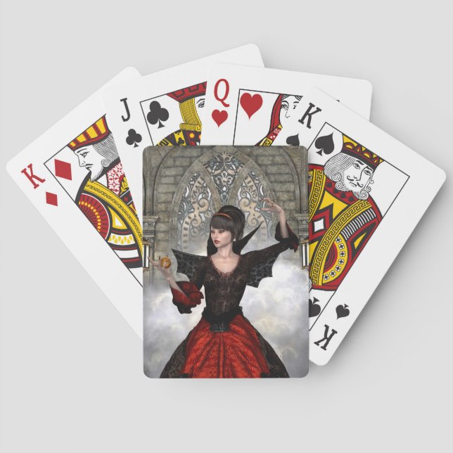 Jeu De Cartes Belle Sorcière (dos)