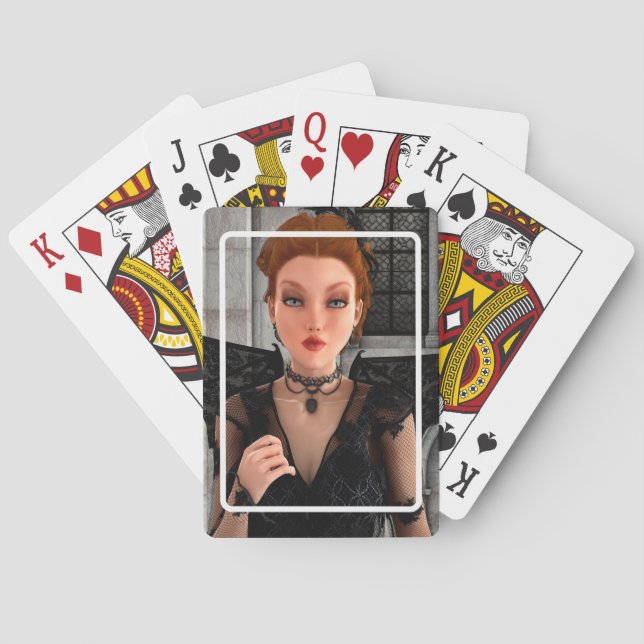 Jeu De Cartes Belle Sorcière (dos)
