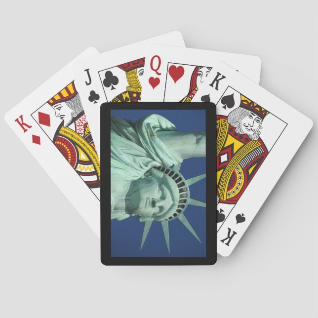 Jeu De Cartes Belle Statue de la Liberté (dos)