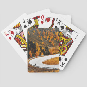 Jeu De Cartes Belle terrasse extérieure de décor de cartes de je