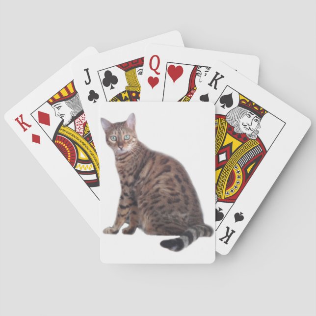 Jeu De Cartes Bengal Cat Playing Cards (dos)