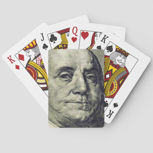 Jeu De Cartes Benjamin Franklin (dos)