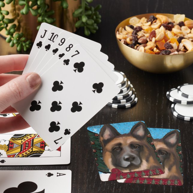 Jeu De Cartes Berger allemand (In Situ)
