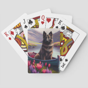 Jeu De Cartes Berger Belge sur une Pagaie : Une Aventure Scéniqu
