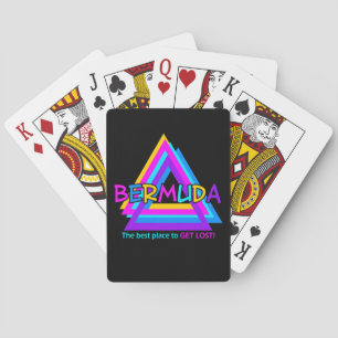 Jeu De Cartes Bermudes Triangle carte à jouer