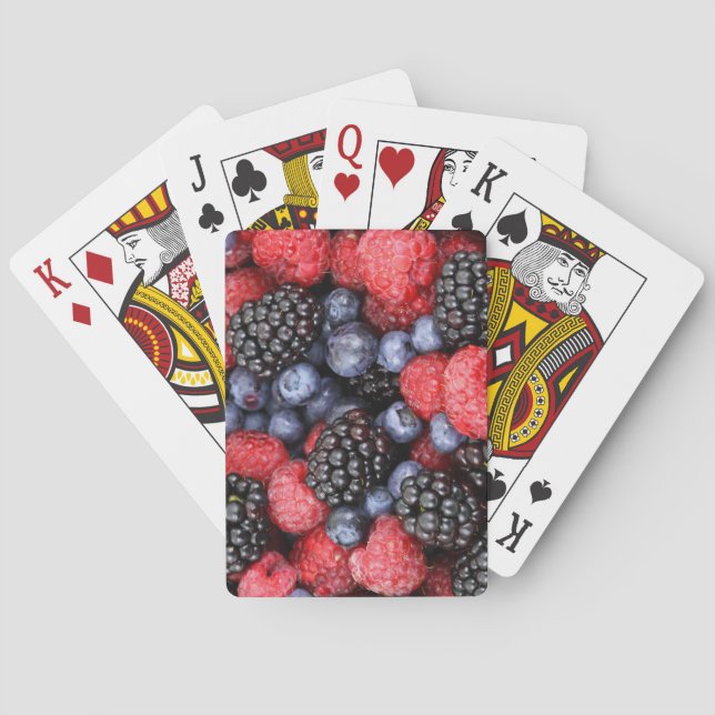 Jeu De Cartes Berries d'été Jouer des cartes (dos)
