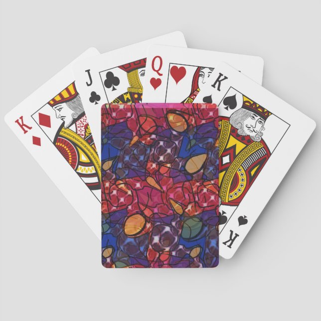 Jeu De Cartes Berry Wall (dos)