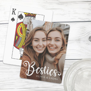 Jeu De Cartes Besoins meilleurs amis personnalisation noms photo