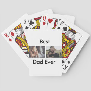 Jeu De Cartes best dad ever happy fête des pères ajouter votre p