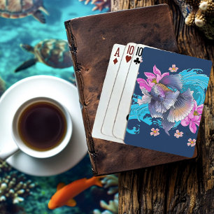 Jeu De Cartes Betta Combattant Siamois