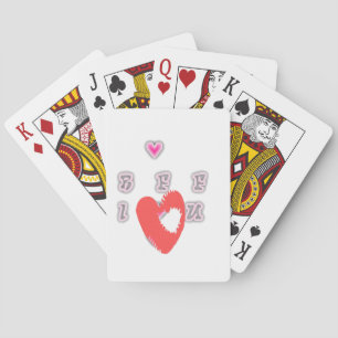 Jeu De Cartes BFF. Best Friends Forever : I Love You Art Print