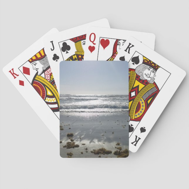 Jeu De Cartes Bicycle® Poker Cartes de jeu - Beach Sunrise (dos)