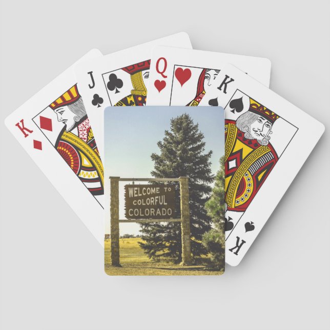 Jeu De Cartes Bienvenue au Colorado coloré (dos)