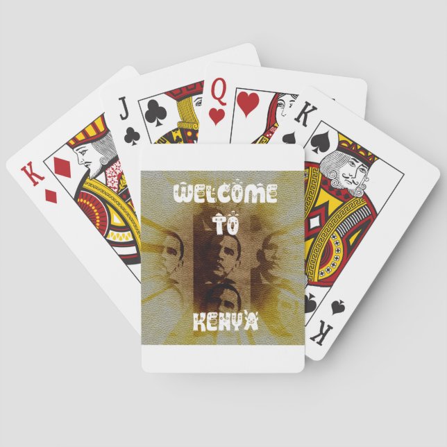 Jeu De Cartes Bienvenue au Kenya (dos)