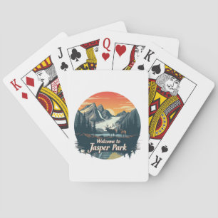 Jeu De Cartes Bienvenue au parc national du Canada Jasper