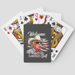 Jeu De Cartes Bienvenue dans le Golfe Trump au Mexique au coût d