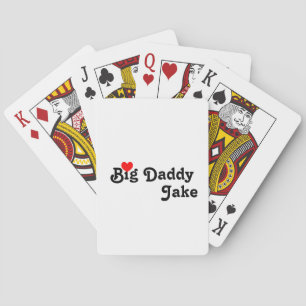 Jeu De Cartes Big Daddy avec Red Heart Jouer aux cartes