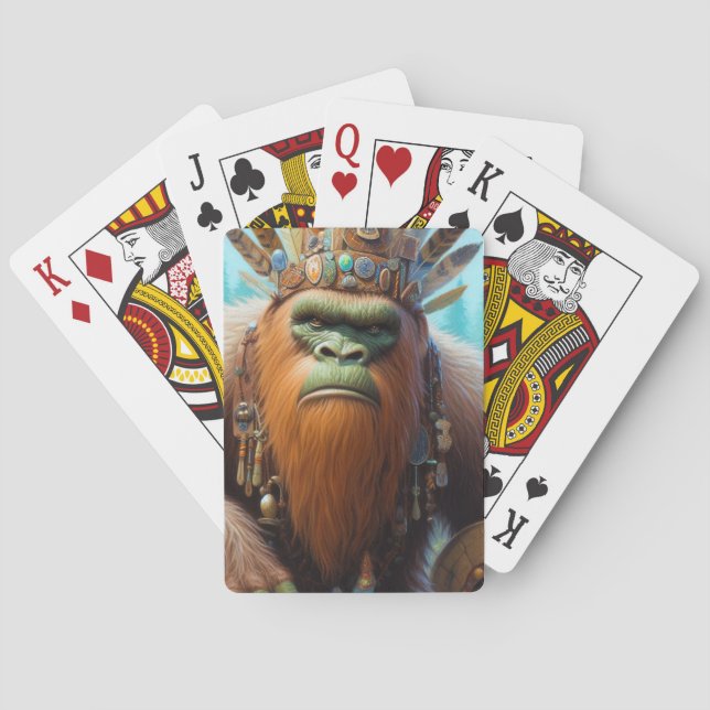 Jeu De Cartes Bigfoot Eco Warrior (dos)