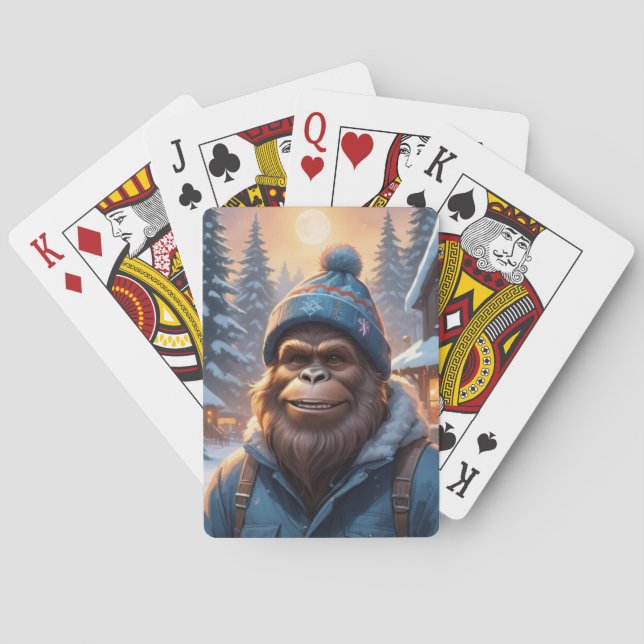 Jeu De Cartes Bigfoot en bonnet (dos)
