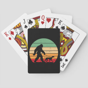 Jeu De Cartes Bigfoot Marcher Allemand Pointeur à cheveux court