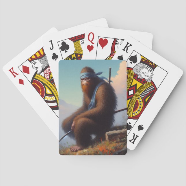 Jeu De Cartes Bigfoot Ninja (dos)