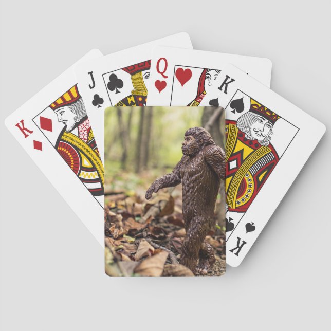 Jeu De Cartes Bigfoot Playing Cards | Sasquatch Game (dos)