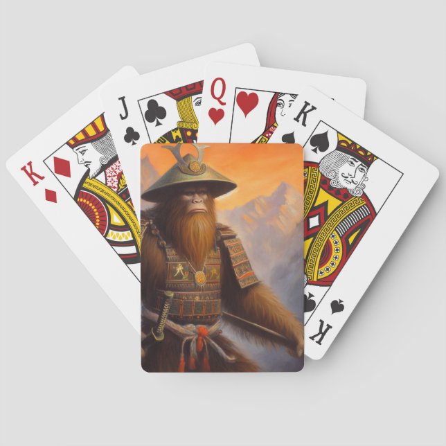 Jeu De Cartes Bigfoot Samurai (dos)