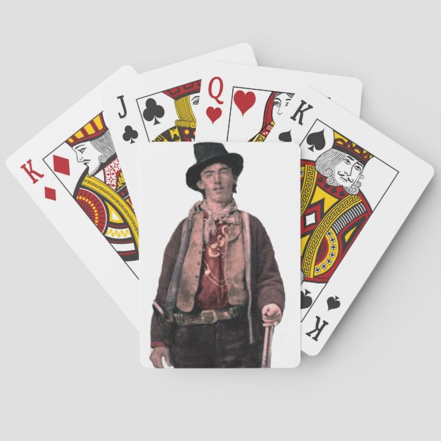 Jeu De Cartes Billy le Kid (dos)