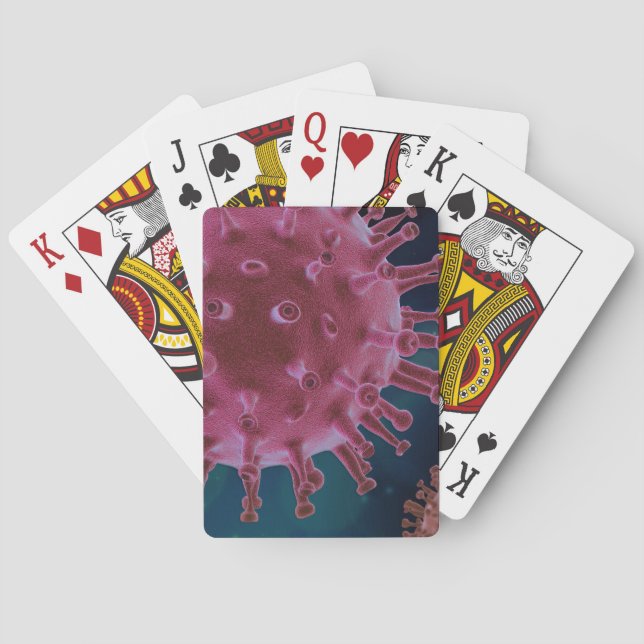 Jeu De Cartes Biologie du virus covid (dos)