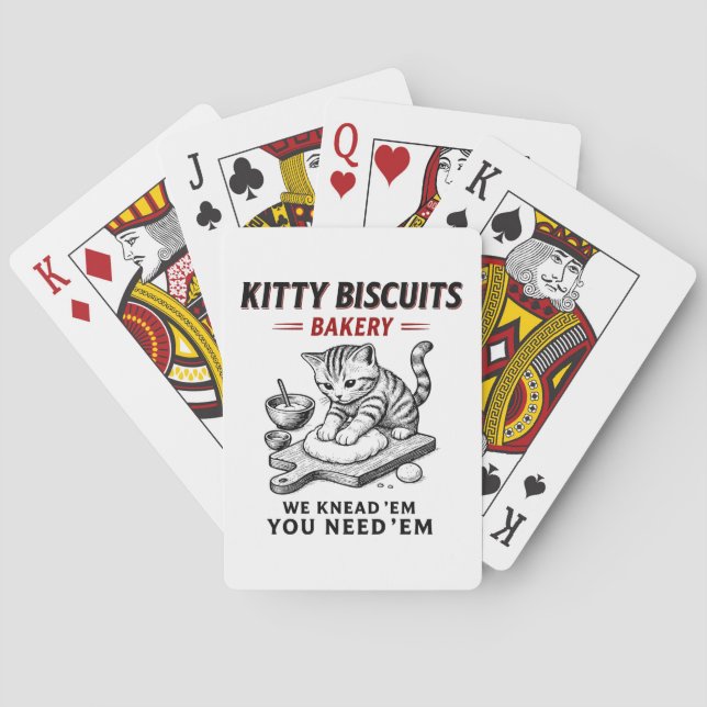 Jeu De Cartes Biscuits Kitty Boulangerie (dos)